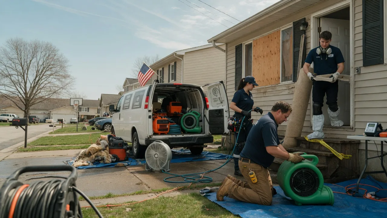 Water Damage Restoration in Harrisonville, NJ near me